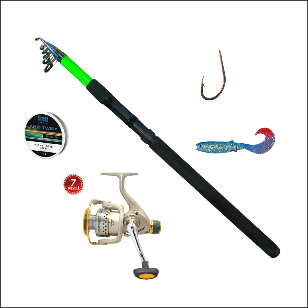 Extreme Sasi Tail Balıkçılık Paketi ET-7461
