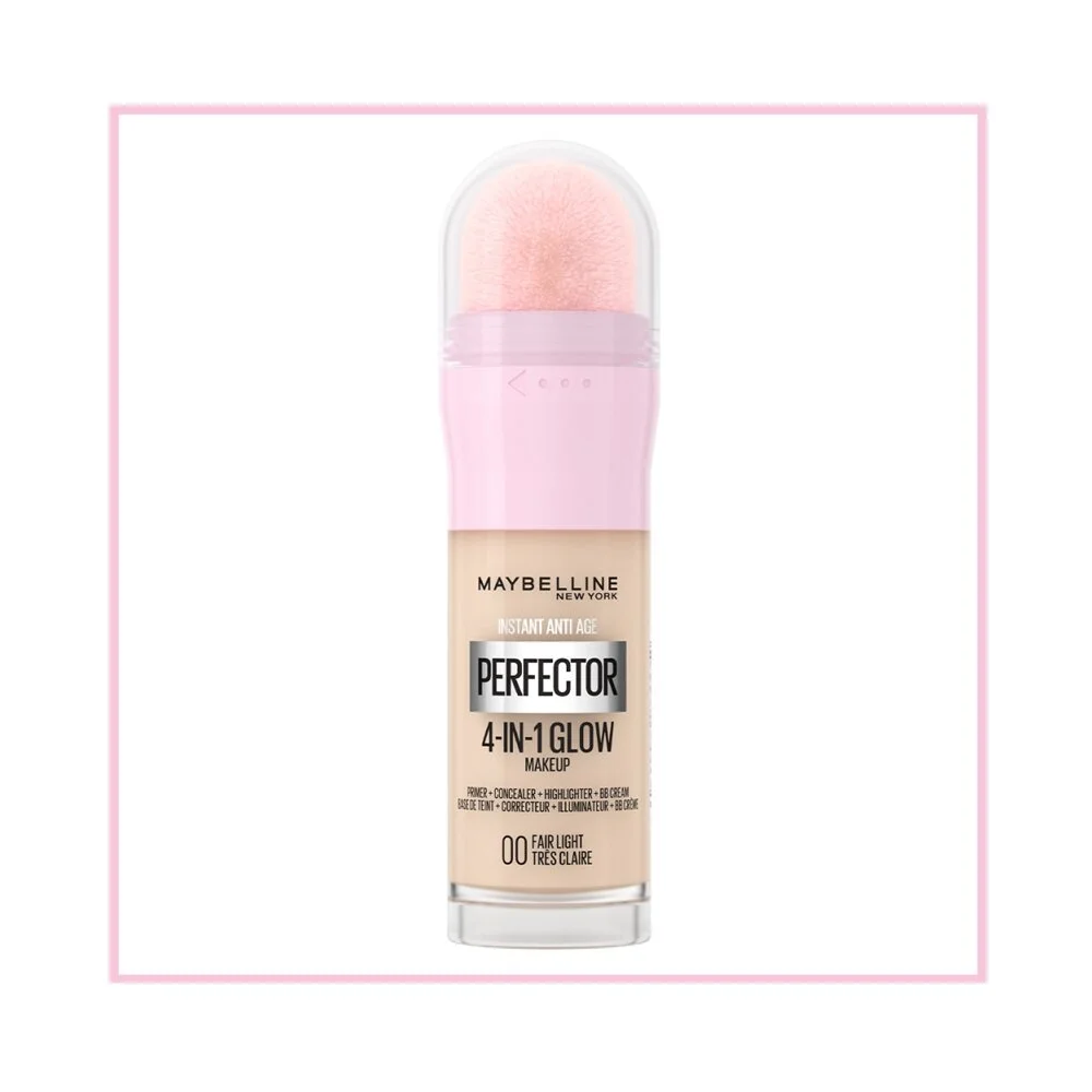 Maybelline New York Instant Perfector Glow 4 Etki 1 Arada Fondöten- 00 Fair Light
